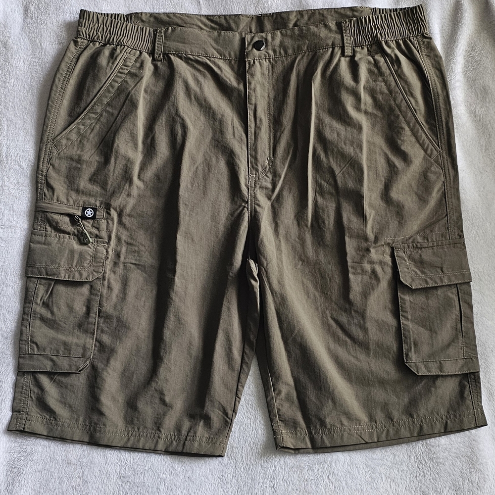 Men's Olive Cargo Shorts